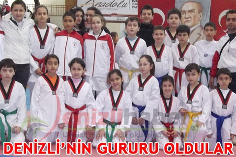 DENİZLİ’NİN GURURU OLDULAR