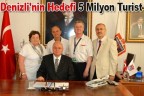 Denizli’nin Hedefi 5 Milyon Turist