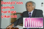 Denizli’nin pamuk haritası çıkarıldı