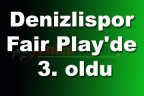 Denizlispor Fair Play’de 3. oldu