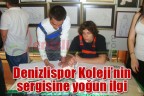 Denizlispor Koleji’nin sergisine yoğun ilgi