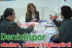 Denizlispor okulları, velileri bilgilendirdi