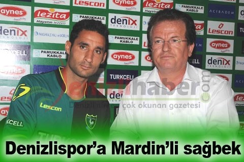 Denizlispor’a Mardin’li sağbek