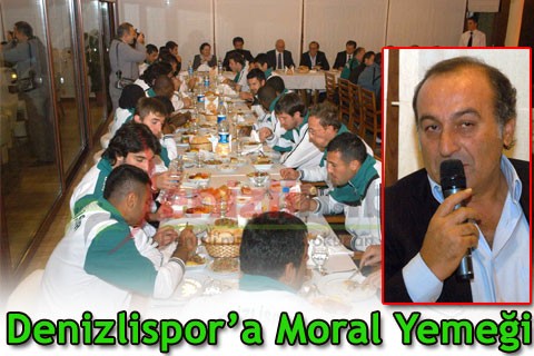 Denizlispor’a Moral Yemeği