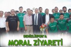 DENİZLİSPOR’A MORAL ZİYARETİ