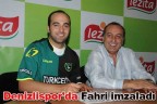 Denizlispor’da Fahri imzaladı