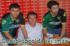 Denizlispor’da iki imza