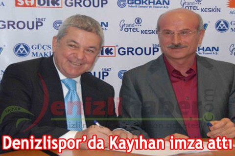 Denizlispor’da Kayıhan imza attı