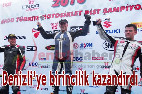 Denizli’ye birincilik kazandırdı