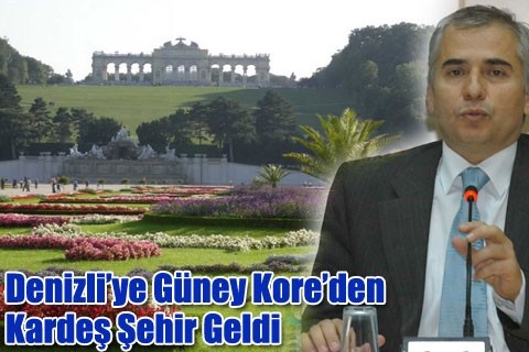 Denizli’ye Güney Kore’den Kardeş Şehir Geldi