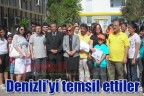 Denizli’yi temsil ettiler