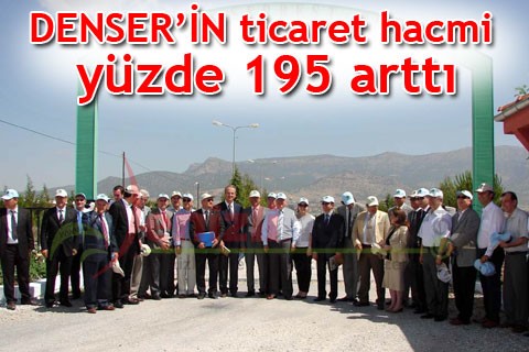 DENSER’İN ticaret hacmi yüzde 195 arttı