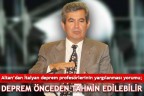 DEPREM ÖNCEDEN TAHMİN EDİLEBİLİR