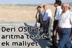 Deri OSB’de arıtma tesisi ek maliyet