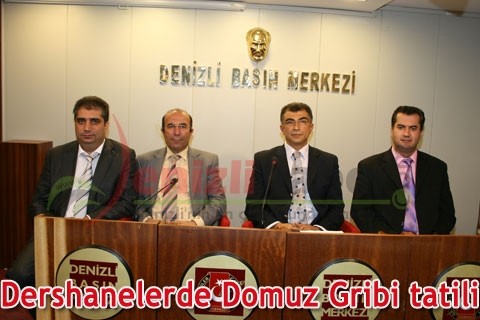 Dershanelerde Domuz Gribi tatili