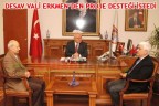 DESAV VALİ ERKMEN’DEN PROJE DESTEĞİ İSTEDİ