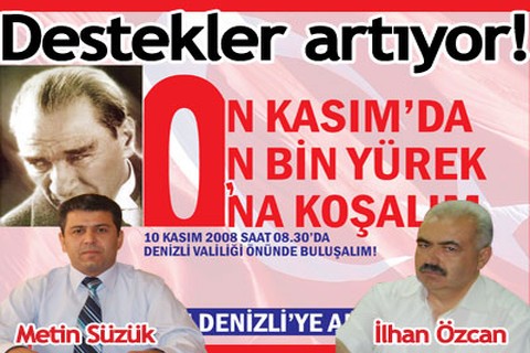 Destekler artıyor!
