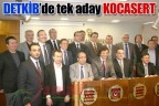 DETKİB’de tek aday KOCASERT