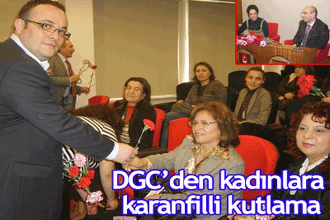 DGC’den kadınlara karanfilli kutlama