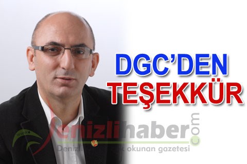 DGC’DEN TEŞEKKÜR