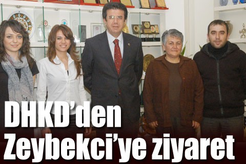 DHKD’den Zeybekci’ye ziyaret