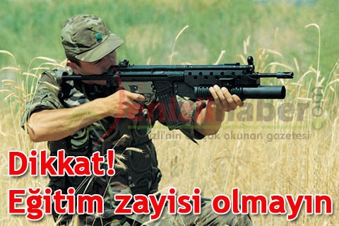 Dikkat! Eğitim zayisi olmayın