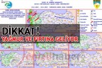 DİKKAT! YAĞMUR VE FIRTINA GELİYOR