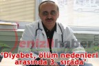 “Diyabet, 3. sırada”