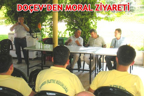 DOÇEV’den moral ziyareti