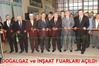 DOĞALGAZ ve İNŞAAT FUARLARI AÇILDI
