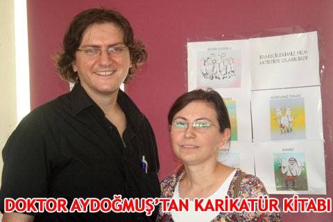 DOKTOR AYDOĞMUŞ’TAN KARİKATÜR KİTABI