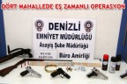 DÖRT MAHALLEDE EŞ ZAMANLI OPERASYON