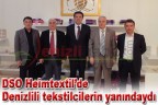 DSO Heimtextil’de Denizlili tekstilcilerin yanındaydı