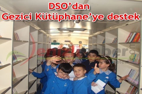 DSO’dan Gezici Kütüphane’ye destek