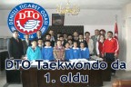 DTO Taekwondo da 1. oldu