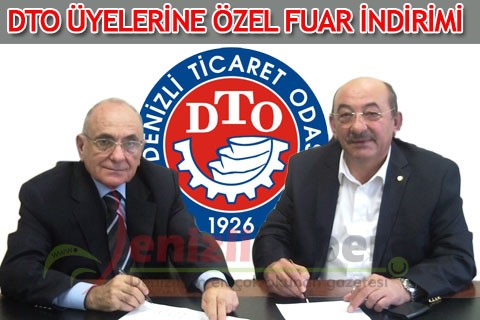 DTO üyelerine özel fuar indirimi