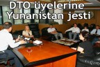 DTO üyelerine Yunanistan jesti