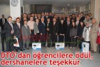 DTO’dan öğrencilere ödül, dershanelere teşekkür