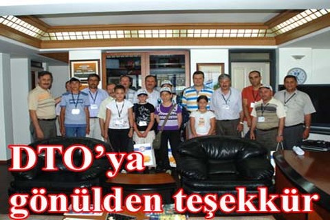 DTO’ya gönülden teşekkür