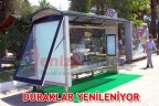 DURAKLAR YENİLENİYOR