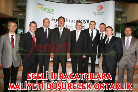 Egeli ihracatçılara maliyeti düşürecek ortaklık