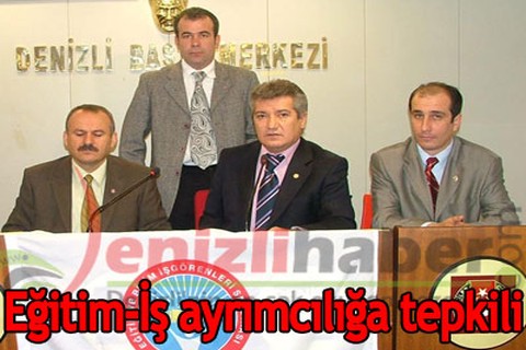 Eğitim-İş ayrımcılığa tepkili