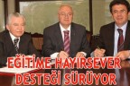 EĞİTİME HAYIRSEVER DESTEĞİ SÜRÜYOR