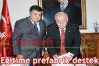 Eğitime prefabrik destek