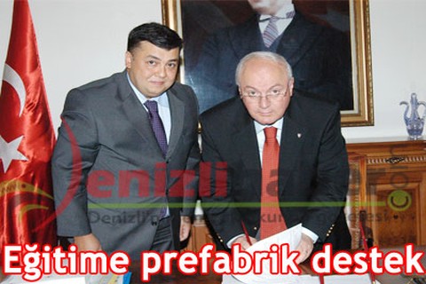 Eğitime prefabrik destek