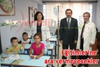 Eğitimlerine ara vermeyecekler