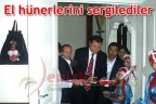 El hünerlerini sergilediler