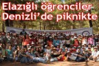 Elazığlı öğrenciler Denizli’de piknikte