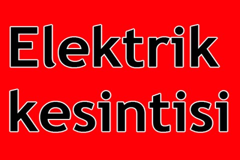 Elektrik kesintisi