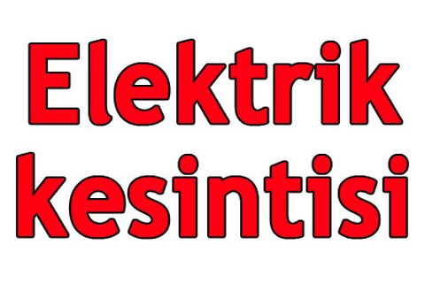 Elektrik kesintisi